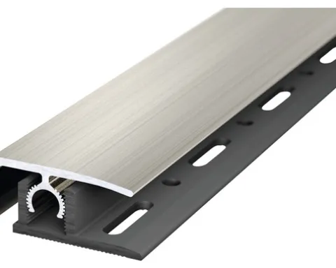 Abschlussprofil Aluminium Edelstahl gebürstet eloxiert 10x28x1000 mm