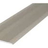 Abschlussprofil Aluminium Edelstahloptik eloxiert 13x20x2500 mm