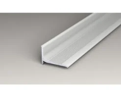 Abschlussprofil Aluminium Edelstahloptik eloxiert 13x20x2500 mm