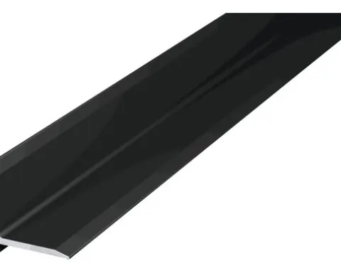 Abschlussprofil Aluminium Schwarz lackiert 13x13x1000 mm