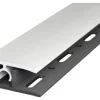 Abschlussprofil Aluminium Silber eloxiert 10x28x1000 mm