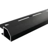 Abschlussprofil Dural Duraplus Diamond 10 mm Länge 250 cm Alu pulverbeschichtet schwarz matt
