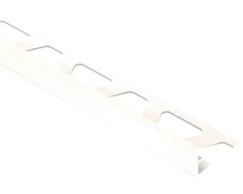 Abschlussprofil Schlüter JOLLY-P PVC, weiß, Länge 250cm, Höhe 10 mm