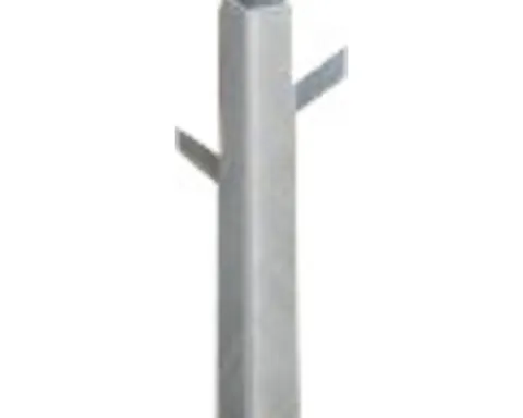 Abschlussprofil Schlüter-Quadec-ACGB, 11mm Länge 250 cm Alu chrom gebürstet eloxiert