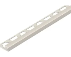 Abschlussprofil Schlüter-Quadec-ATGB, 11mm Länge 250 cm Alu titan gebürstet eloxiert