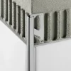 Abschlussprofil Schlüter-Quadec-E, 10mm Länge 250 cm Edelstahl