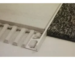 Abschlussprofil Schlüter SCHIENE-A Aluminium, Länge 250cm, Höhe 12,5 mm