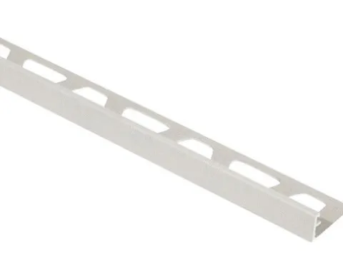 Abschlussprofil Schlüter-Schiene-TSBG, 11mm Länge 250 cm Alu strukturbeschichtet beigegrau