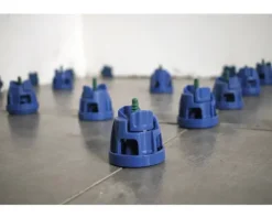 Akkit Nivelliersystem Drehzylinder Quick blau Pack = 50 St