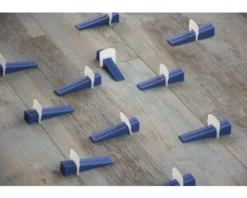 Akkit Nivelliersystem Keile für Nivelliersystem für Fliesenstärke 3-12 mm blau Pack = 100 St