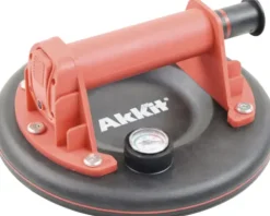 Akkit Pumpsaugheber für Fliesen bis 130 kg inkl. Manometer für eine präzise Kontrolle des Vakuums