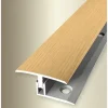 Übergangsprofil 558H Alu mit Holzdekor Eiche hell 100cm