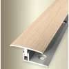 Übergangsprofil 558H Alu mit Holzdekor Eiche weiß gekalkt 100 cm