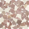 Bruchmosaik Biancone & Rosso Verona 30,5x30,5 cm