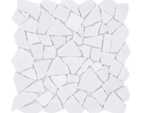 Bruchmosaik CIOT 206 31,5x31,5 cm weiß