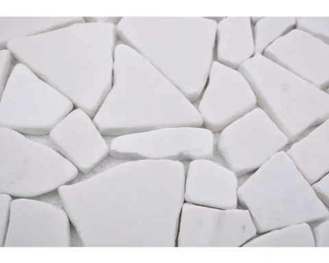 Bruchmosaik CIOT 206 31,5x31,5 cm weiß