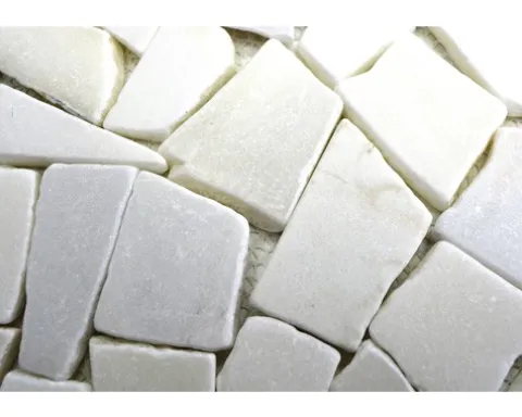 Bruchmosaik CIOT 206 31,5x31,5 cm weiß
