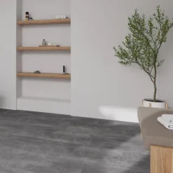 Click-Vinyl CHECK One 2150 Mettingen Beton Fliese XL inkl. Trittschall Standard