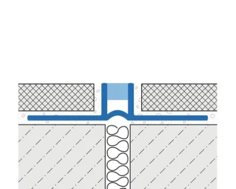 Dehnungsfugenprofil Dural Duraflex schwarz 250 x 10 mm