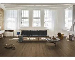 Designboden Modular ONE Eiche Spirit geräuchert Landhausdiele Klickverbindung 1285 x 194 x 8,0 mm