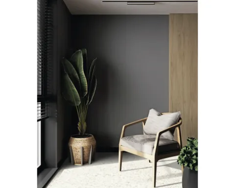 Designboden Vinylboden Fliese beige Fold-Down 980 x 490 x 4,5 mm