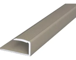 Einfassprofil 7-9 mm Alu Edelstahl matt 13x28x2700mm