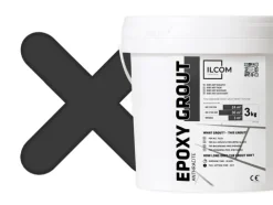 Epoxidharzmörtel zum Füllen von Fugen - Anthrazit - 3Kg