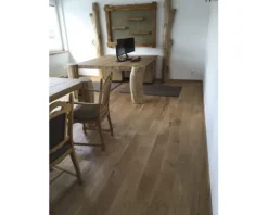 Feelwood Massivholzdiele Eiche Landhausdiele Gebürstet 2053 x 137 x 21 mm