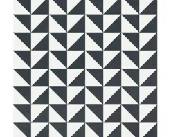 Feinsteinzeug Wand- und Bodenfliese Heritage taco black in 76 verschiedenen Motiven 16,5 x 16,5 cm