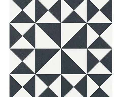 Feinsteinzeug Wand- und Bodenfliese Heritage taco black in 76 verschiedenen Motiven 16,5 x 16,5 cm