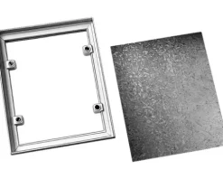 Fliesenrahmen PVC weiß für Fliesen 30x30 cm