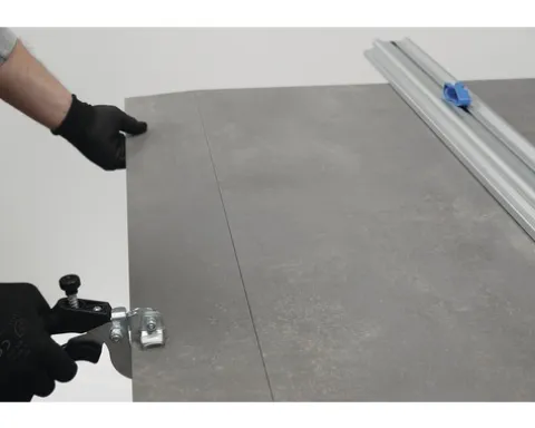 Fliesenschneider Schienenschneidsystem Kaufmann für XXL Fliesen bis 335 cm Länge