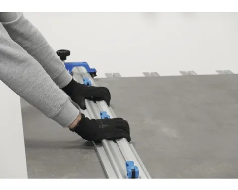 Fliesenschneider Schienenschneidsystem Kaufmann für XXL Fliesen bis 335 cm Länge
