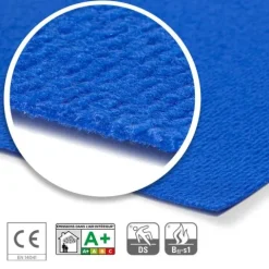 Floordirekt Event- und Messeteppich Sintra - Rollenware - Pflegeleichter Gangläufer - Royalblau - 200 x 3000 cm