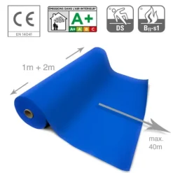 Floordirekt Event- und Messeteppich Sintra - Rollenware - Pflegeleichter Gangläufer - Royalblau - 200 x 3000 cm