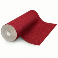 Floordirekt Nadelfilz-Teppich Malta - Rollenware - Bodenbelag aus Nadelvlies - Dunkelrot - 200 x 3000 cm