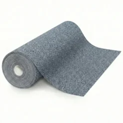 Floordirekt Nadelfilz-Teppich Malta - Rollenware - Bodenbelag aus Nadelvlies - Grau - 200 x 3000 cm