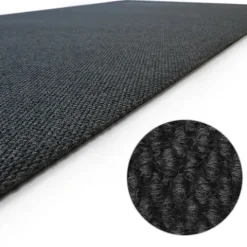 Floordirekt Schmutzfangmatte Hong Kong - Individuell einsetzbar - Rutschfest - Anthrazit - 200 x 1500 cm