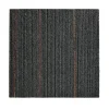 FLOORDIREKT Teppichfliese Berlin - Selbstliegend - 50x50 cm - Anthrazit