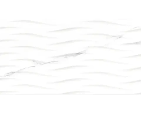 form & style Feinsteinzeug Dekorfliese SIENA weiß 32 x 62,5 x 0,9 cm