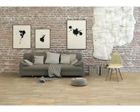 form & style Feinsteinzeug Wand- und Bodenfliese FORLI honey 31 x 62 x 0,74 cm