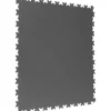 Garagenboden Vinylboden R-Tile Fliese mit Schwalbenschwanz-Verzahnung Uni grau 503 x 503 x 7 mm
