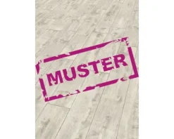 Handmuster zu Laminat 8.0 Vinstra Eiche weiß