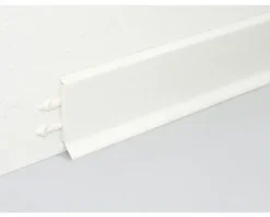Kernsockelleiste weiß KU003 14x60x2500 mm