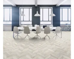 Laminat wasserfest Masterfloor Aqualine Eiche Fortress Fischgrät 1383 x 244 x 8 mm