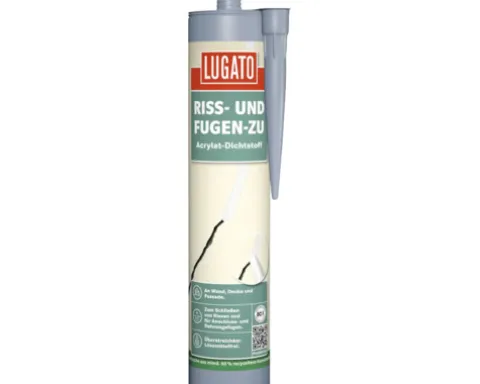 Lugato Acryl Dichtstoff Riss-und Fugen zu braun 310 ml