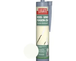 Lugato Acryl Dichtstoff Riss-und Fugen zu weiß 310 ml