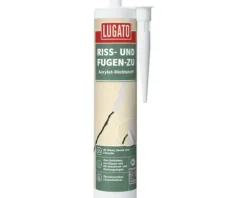 Lugato Acryl Dichtstoff Riss-und Fugen zu weiß 310 ml