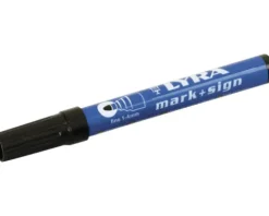Lyra Permanent-Marker Kaufmann 1-4 mm schwarz