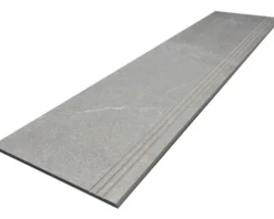 MIRAVA Feinsteinzeug Treppenstufe NARVIK silver 30 x 120 x 0,85 cm